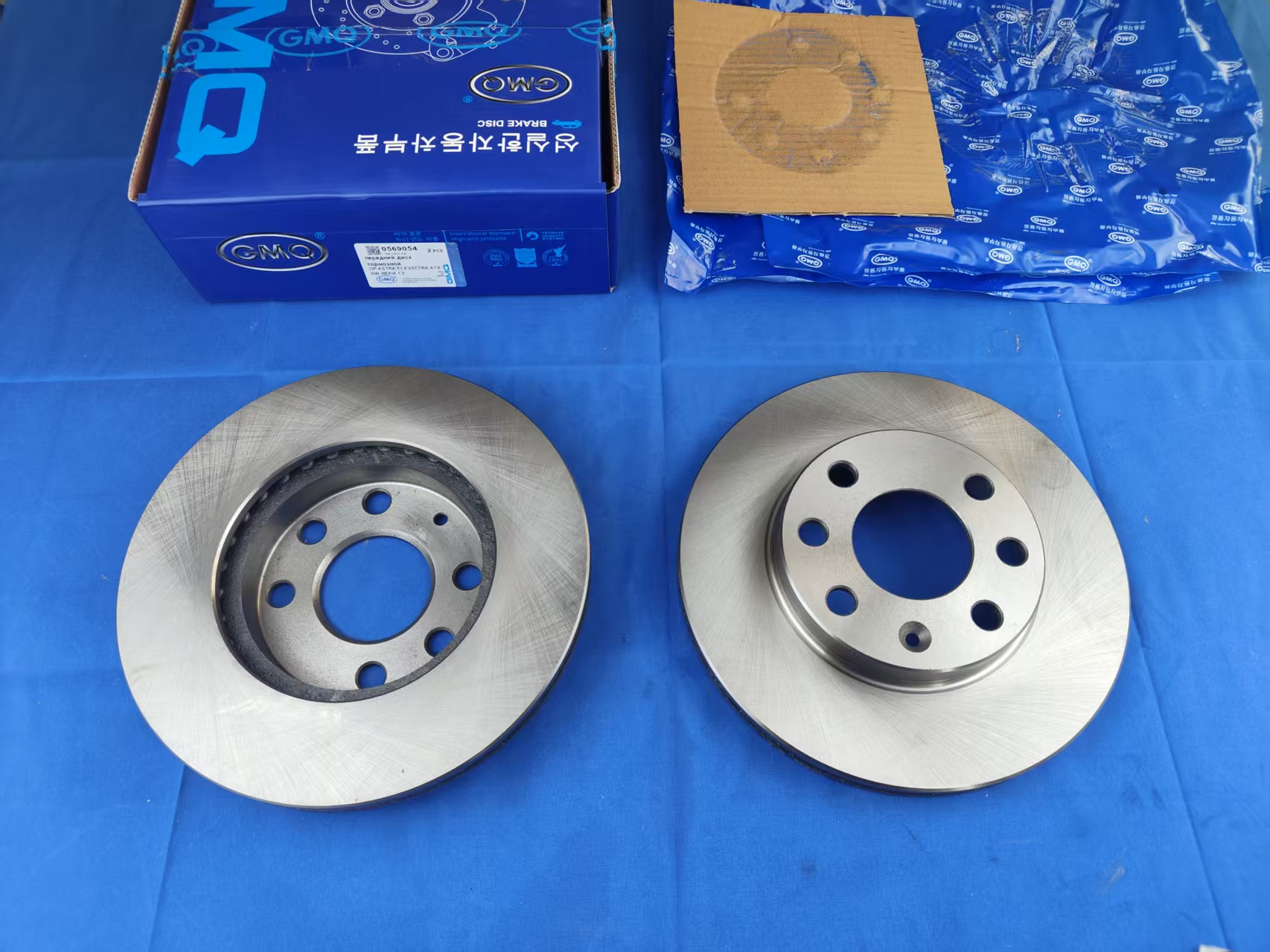 GMQ Brake Disc OEM 0569054 for OPEL ASTRA F 1.6 / VECTRA A 1.6 / DAEWOO NEXIA 1.5