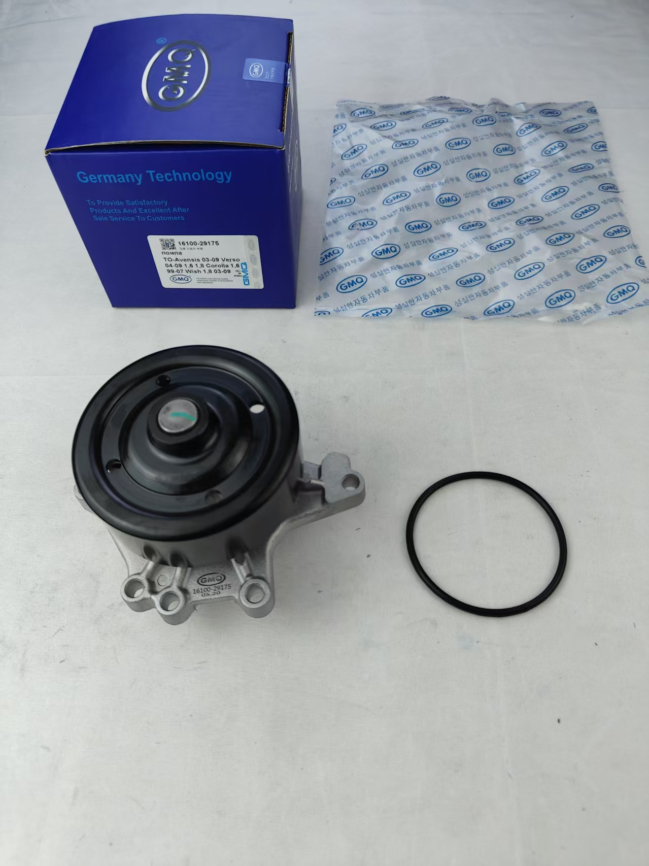 GMQ brand auto parts factory direct sales 16100-29175 Water Pump for Toyota Avensis 2.0/2.4 2003-2009