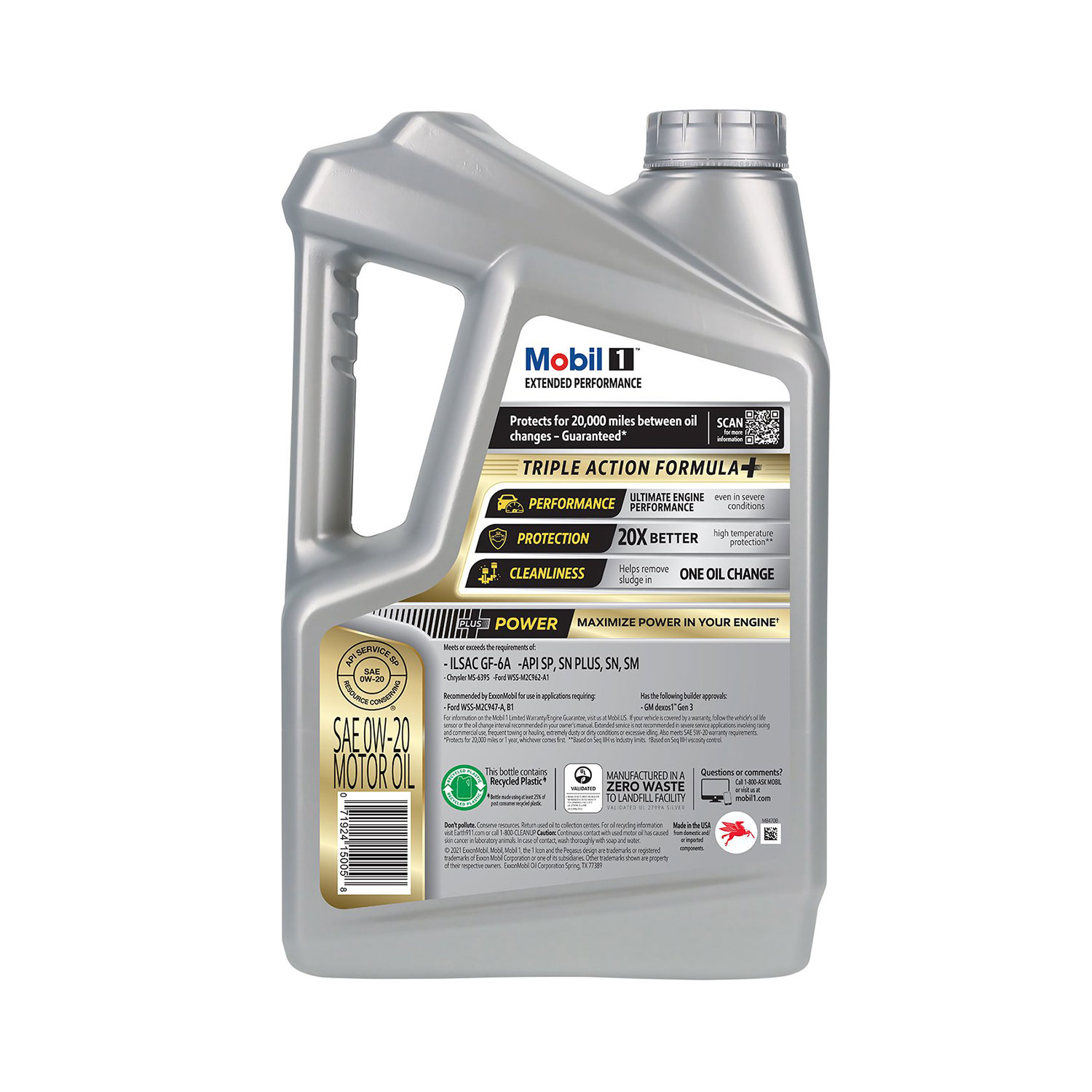 Mobil 1 Extended Performance Full Synthetic Motor Oil - 图片 2