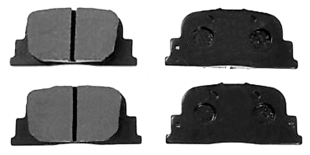 04466-47010/Brake Pad Set, disc brake/TOYOTA
