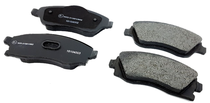 1605081/Brake Pad Front Axle/OPEL