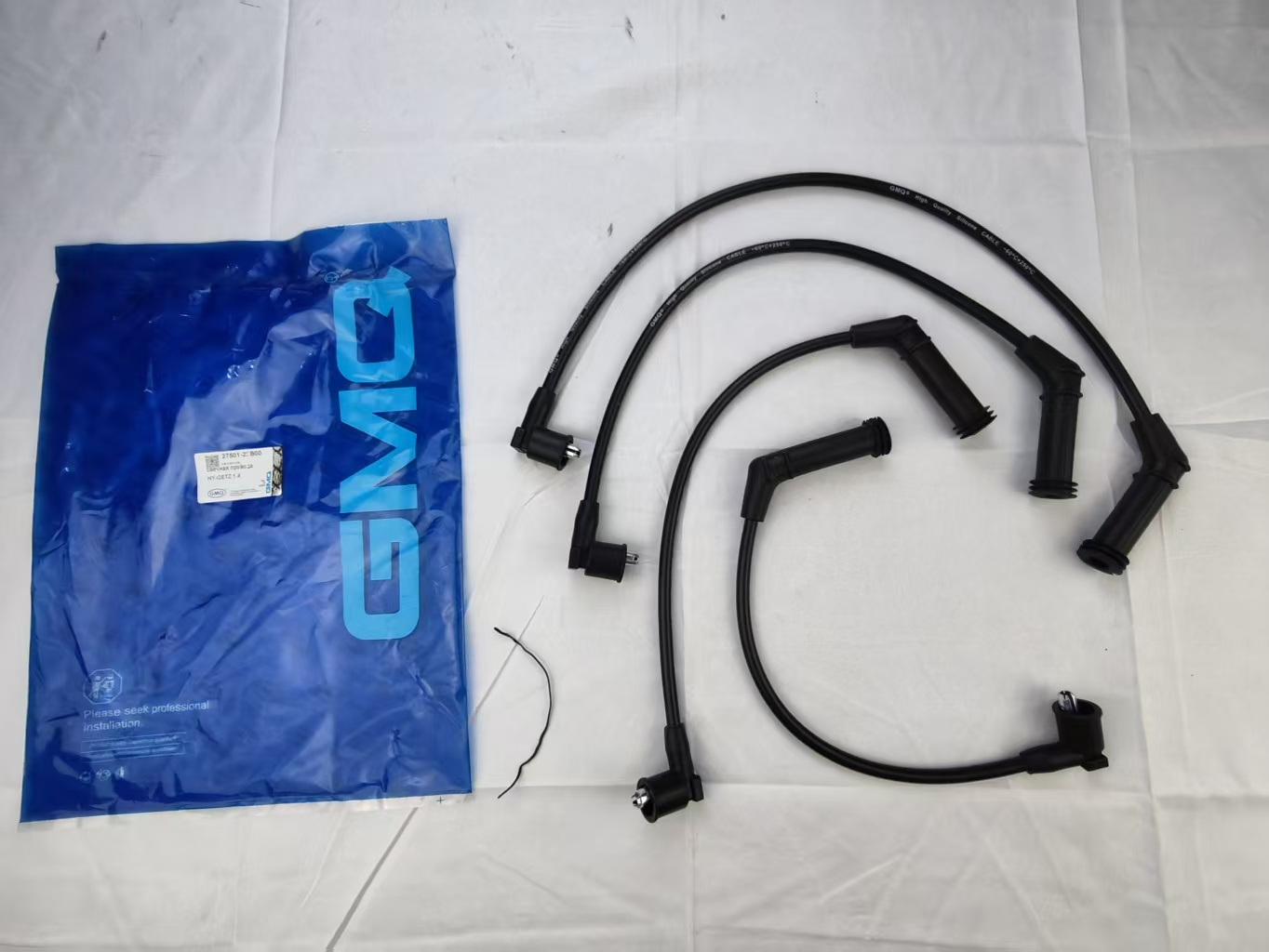 GMQ brand auto parts factory direct sales 27501-26D00 Ignition Cable Set (Spark Plug Wire Set) for Hyundai Accent / Verna / Tiburon / Getz 1.5L-1.6L DOHC