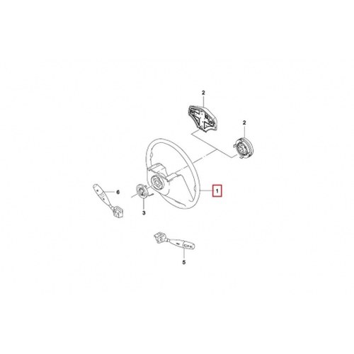 GMQ Auto Parts 90283249 Steering Wheel Auto Spare Parts for DAEWOO NEXIA