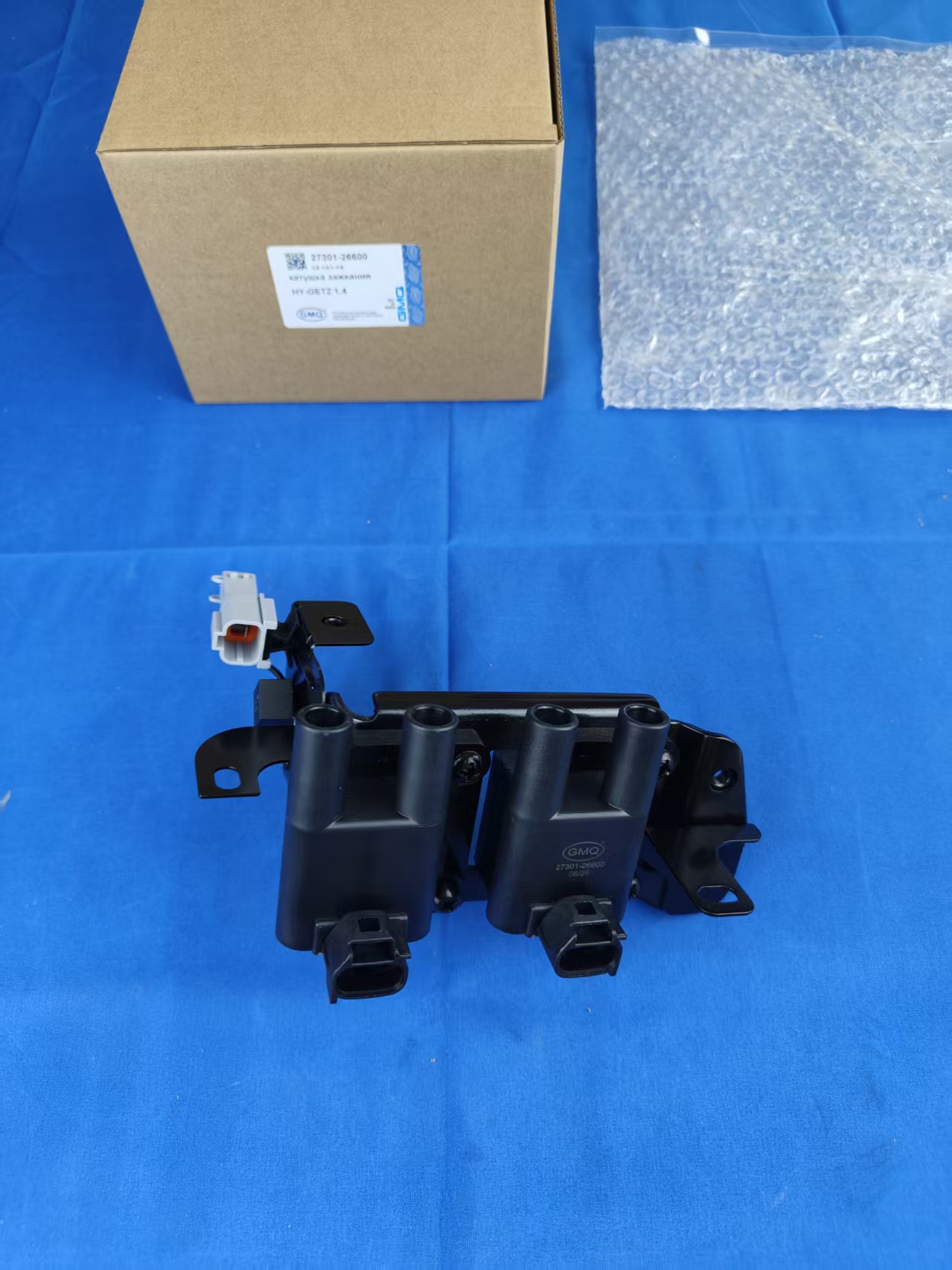 GMQ Ignition Coil 27301-26600 Hyundai Accent II/Elantra/Getz + Kia Cerato/Rio II 1.4 1.6