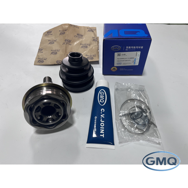 GMQ brand auto parts factory direct sales TO-09 Outer CV Joint for Toyota Corolla 1.6 AE82