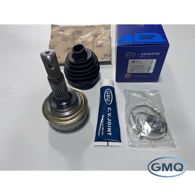 GMQ brand auto parts factory direct sales TO-12 Outer CV Joint for Toyota Camry 1991-1996