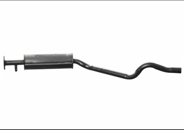 GMQ Auto Parts Center Muffler (Middle Muffler) Auto Spare Parts for DAEWOO NEXIA