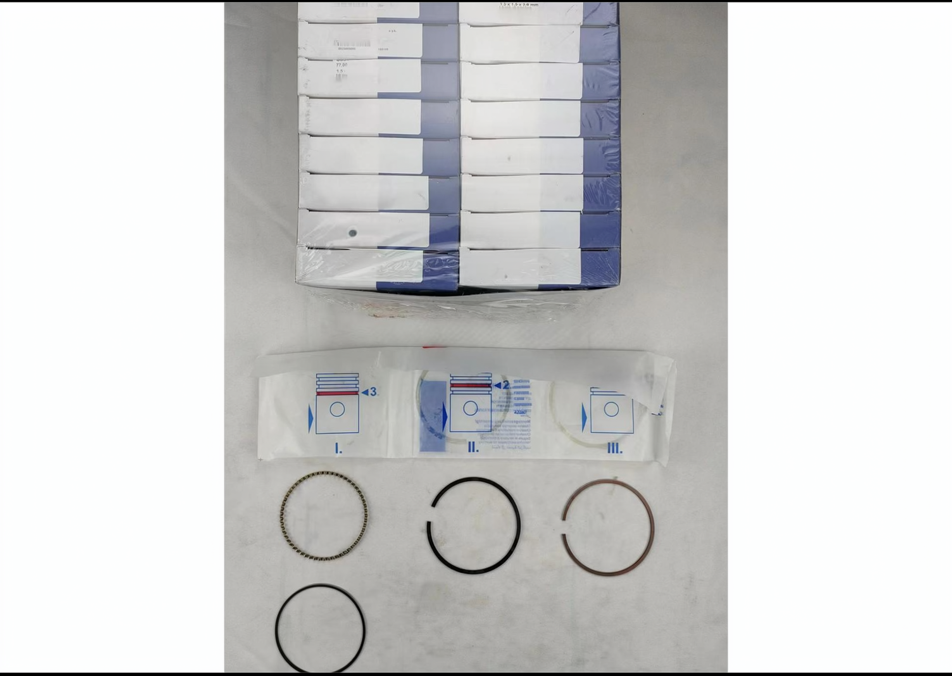 GMQ Auto Parts 77.00*1.5+1.5+3 Piston Ring Set Auto Spare Parts for DAEWOO NEXIA