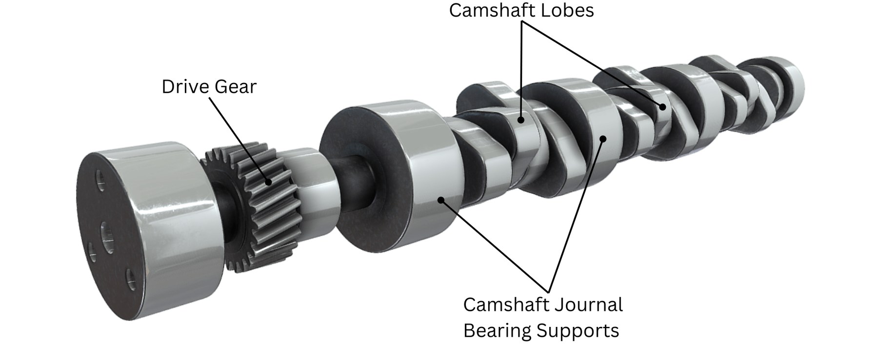 GMQ Auto Parts Camshaft Auto Spare Parts for DAEWOO