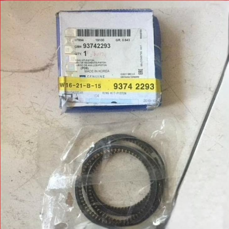 GMQ Auto Parts 77.25*1.2+1.5+3/93742296 Piston Ring Set Auto Spare Parts for DAEWOO NEXIA