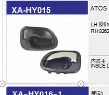 GMQ Auto Parts 82610-02000 Door Handle Auto Spare Parts for Hyundai Kia ATOS 1997