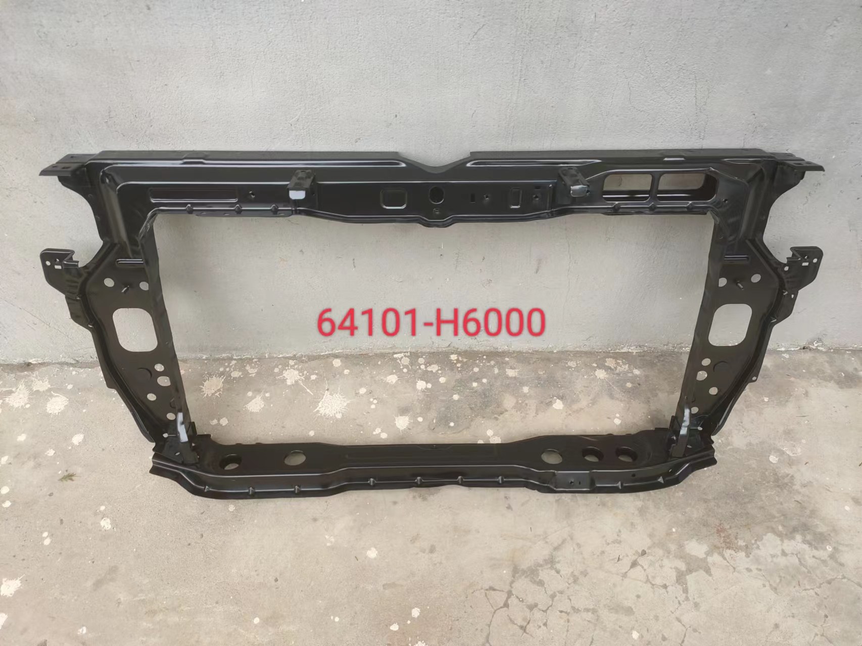 GMQ Auto Parts 64101-H6000 Bumper Reinforcement Auto Spare Parts for Hyundai Kia 2018 ACCENT WATER TANK FRAME