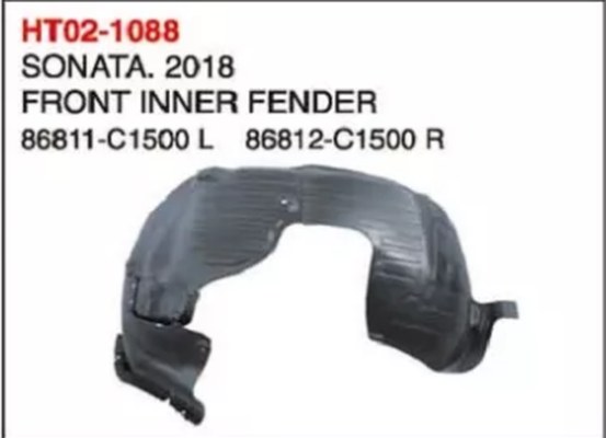 GMQ Auto Parts 86811-12-C1500CH Bumper Reinforcement Auto Spare Parts for Hyundai Kia SONATA,2018