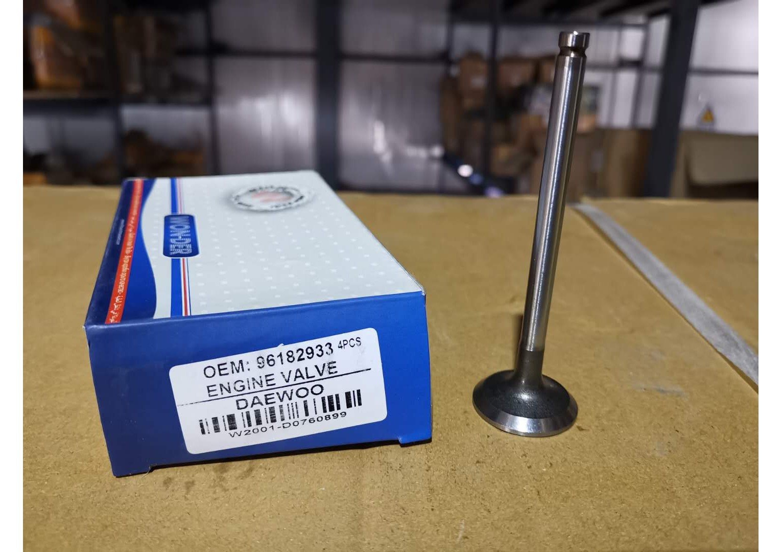 GMQ Auto Parts Exhaust Valve Auto Spare Parts for DAEWOO LANOS NEXIA