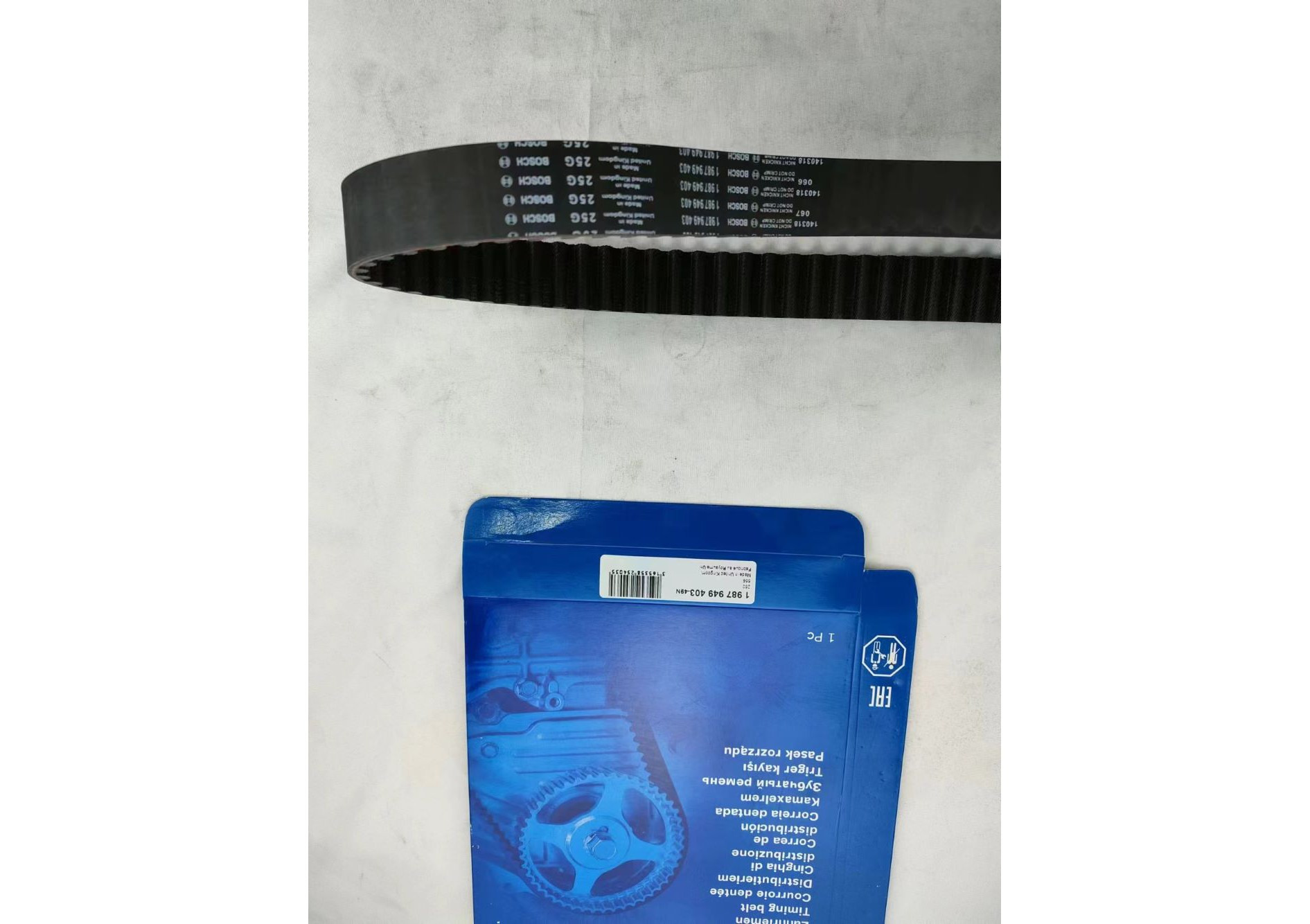 GMQ Auto Parts 127*25/49403新 Drive Belt Auto Spare Parts for DAEWOO NEXIA