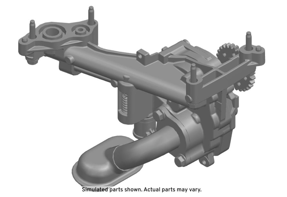GMQ Auto Parts 12706714 Oil Pump with Screen Engine Oil Pump Oil Pump Assembly for Chevrolet Equinox 2018-2020