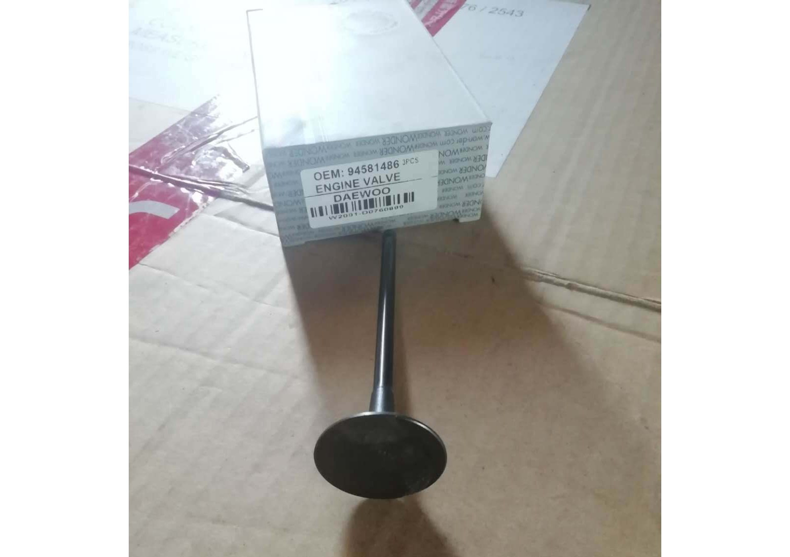 GMQ Auto Parts Exhaust Valve Auto Spare Parts for DAEWOO TICO