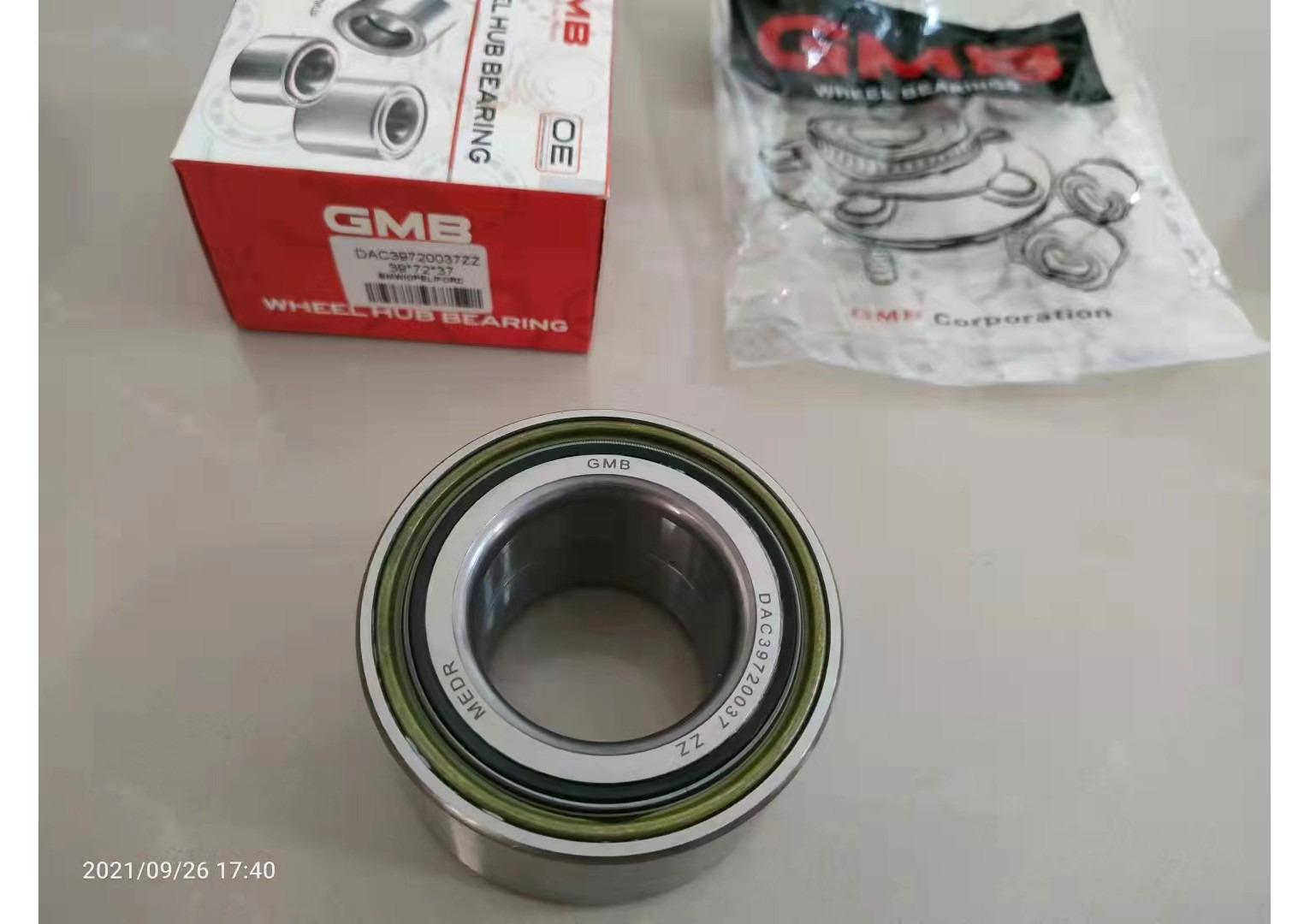 GMQ Auto Parts 39720037 GH039041D Front Wheel Bearing Auto Spare Parts for DAEWOO DOHC
