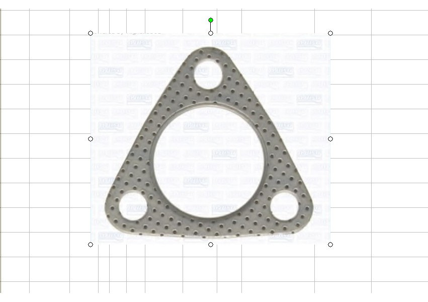 GMQ Auto Parts Exhaust Pipe Connector Gasket Auto Spare Parts for DAEWOO TICO MATIZ