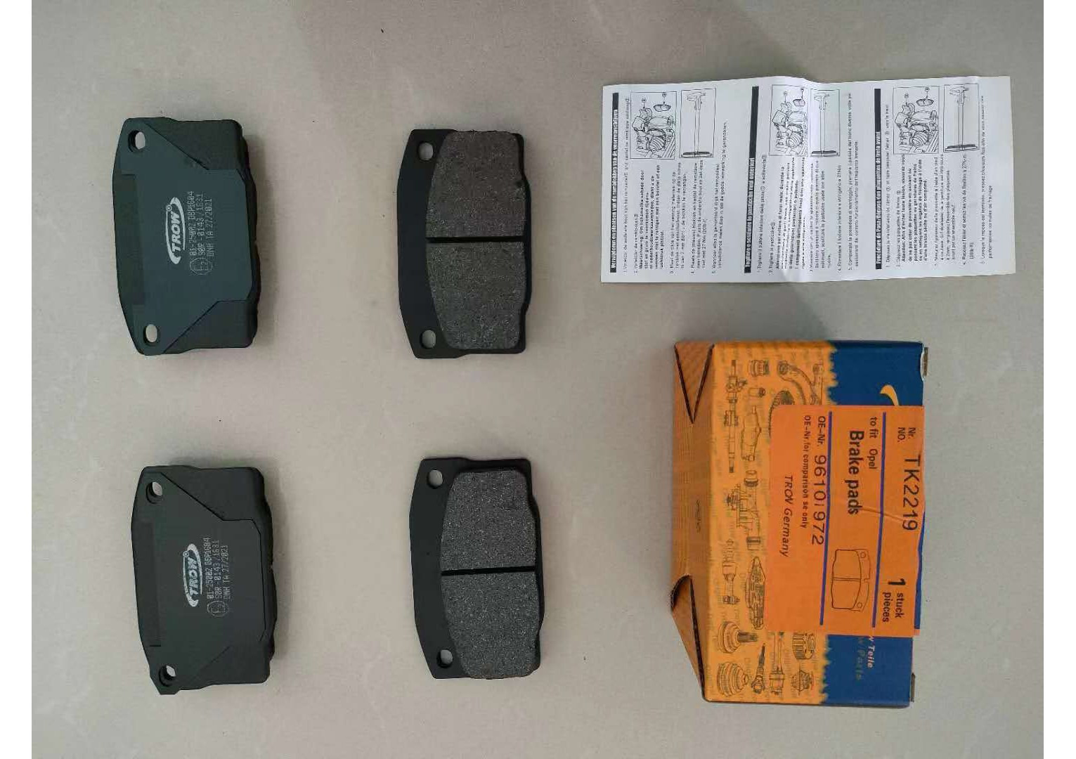 GMQ Auto Parts Front Brake Pads Auto Spare Parts for DAEWOO NEXIA
