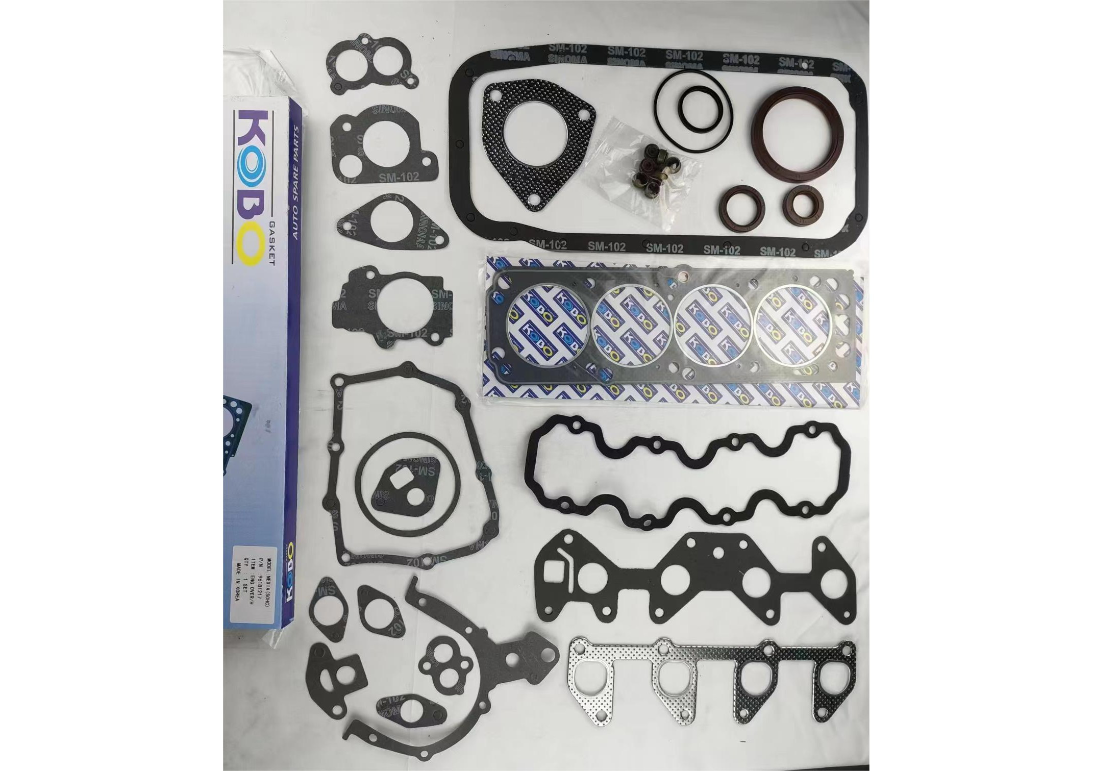 GMQ Auto Parts Full Engine Gasket Kit (Overhaul Kit) Auto Spare Parts for DAEWOO NEXIA