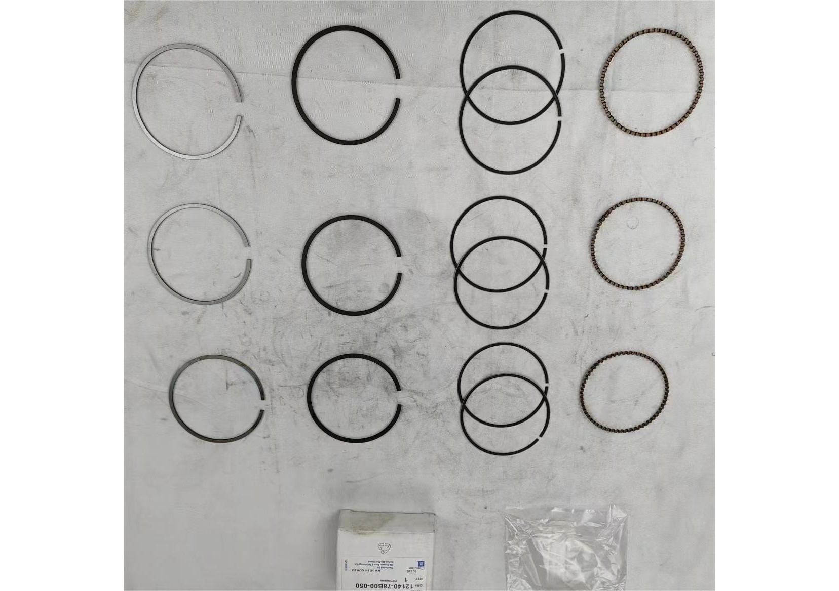 GMQ Auto Parts 12140-78B00-0.50 Piston Ring Set Auto Spare Parts for DAEWOO TICO
